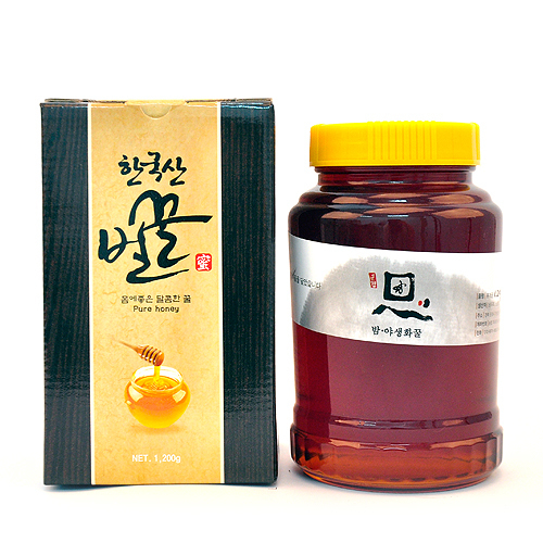 밤 야생화 자연숙성봉개꿀1.2kg(가은 성저리)